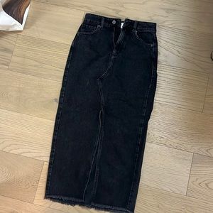 COPY - DYNAMITE midi denim skirt